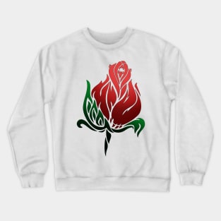 Tattoo Rose Crewneck Sweatshirt